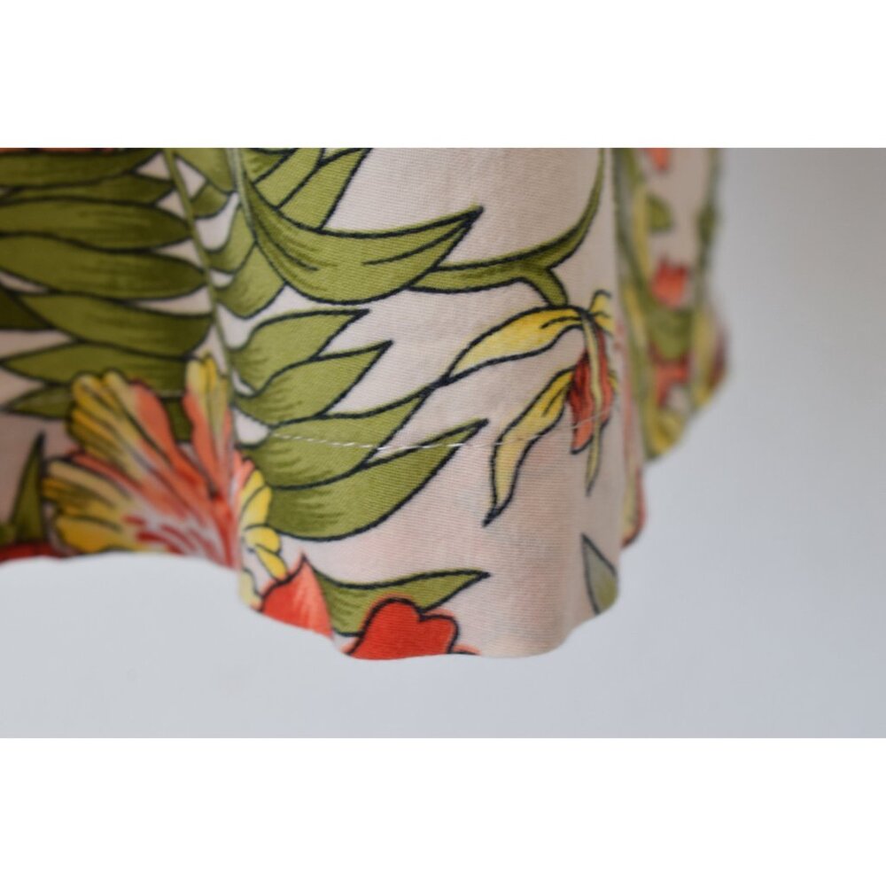 Plus Size‎ Vintage Floral 90s Button Down Cotton/Rayon Shirt size 2X - Picture 8 of 10